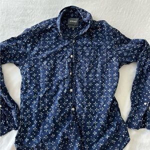 Bonobos blue design button down